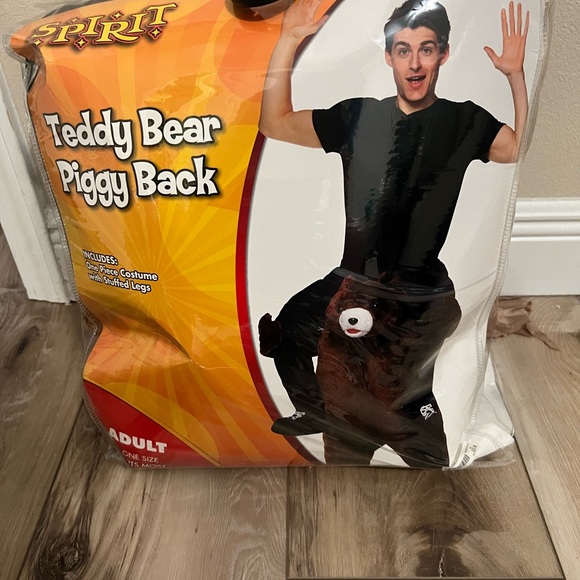 Adult Bear Ride-Along Costume - Picture 2 of 7